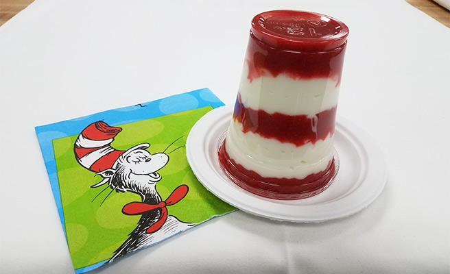 “Cat in the Hat” parfaits