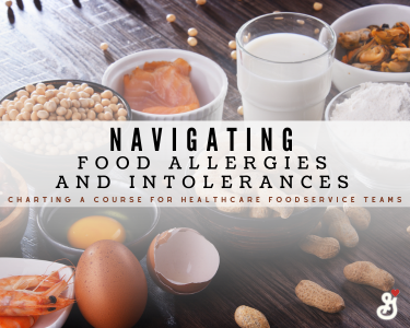 Webinar event poster to help operators navigate food allergies and illnesses 