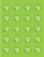 Meatless Meals Stickers (PDF)