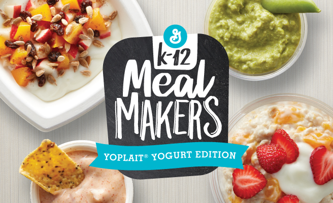 K-12 Meal Makers: Yoplait Yogurt Edition