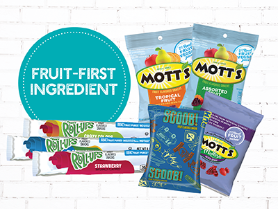 fruit flavored snacks products