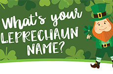 What’s your leprechaun name