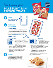 Pillsbury™ Frozen Mini French Toast