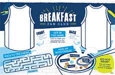 Breakfast Fan  Club - Placemat