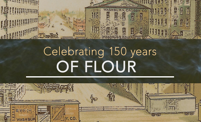 Celebrating 150 years of flour history