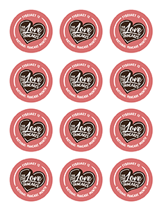 2-inch circle stickers