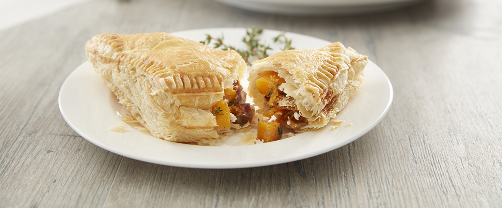 Butternut Squash & Goat Cheese Turnover