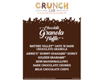 Chocolate Granola Truffle Recipe Cards & Stickers
