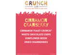 Cinnamon Cranberry Recipe Cards & Stickers