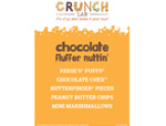 Chocolate Fluffer Nuttin' Recipe Cards & Stickers
