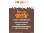 Honey Granola Crunch Recipe Cards & Stickers