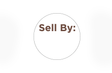 Sell By Sticker