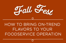 How to Bring On-Trend Flavors to Your Foodservice 